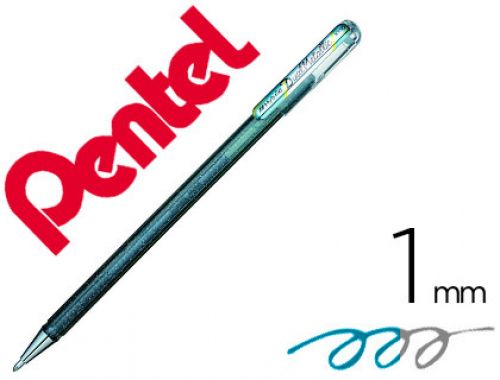 Roller pentel k110 dual metallic cor prata , Pentel , 68218 , 0884851024695